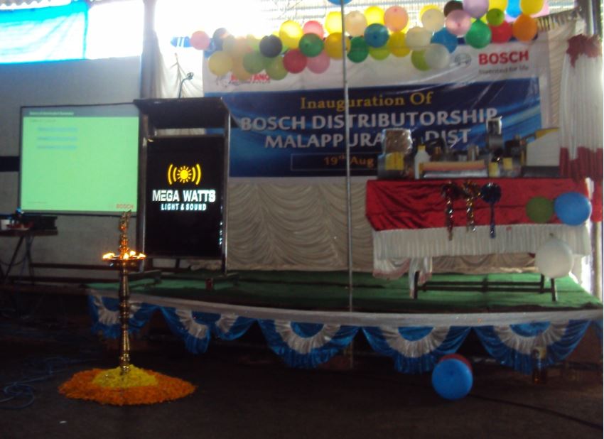 Bosch Distributorship Launch